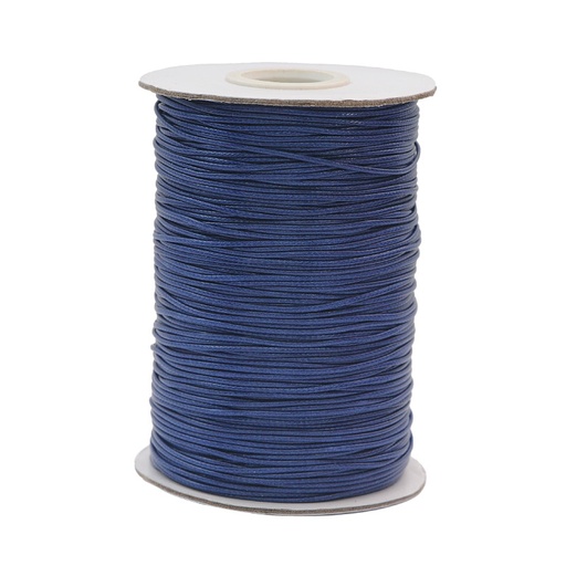 [16200] Cordon vibora 1mm 159 azul x rollo 160m