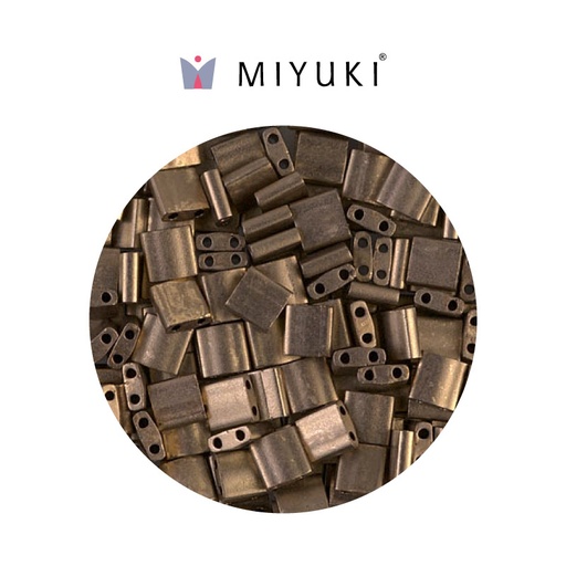 [27234] Miyuki tila 5x5x1.9mm TL2006 mate metalizado oscuro bronce x 50g