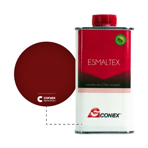 Resina esmaltex coniex 4001 rojo fuego tpte x 250g