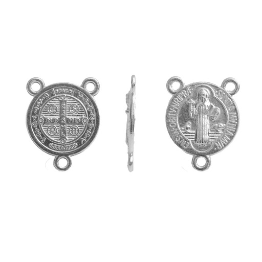 [31442] Dije crucero san benito 33 17x14mm NQ x 10 unds