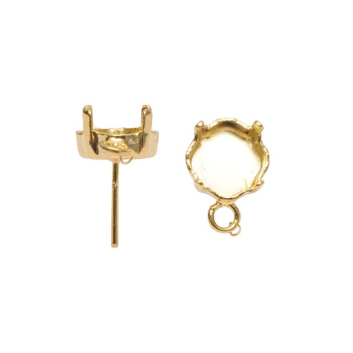[25191] 447DE setting arete + argolla 8mm/rodio x par