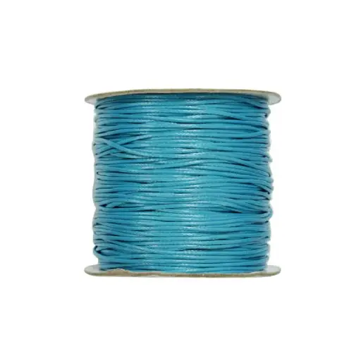 [10611] Cordon vibora 1mm 177 turquesa claro x rollo 160m