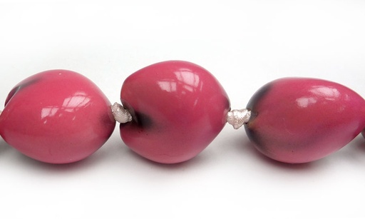 Collar kukui fucsia #04