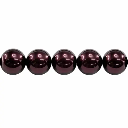 [12839] Perla vidrio redonda 14mm marron CX-920 x 58und