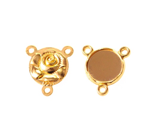 [15672] Crucero flor 37 16x15mm/golfi x und