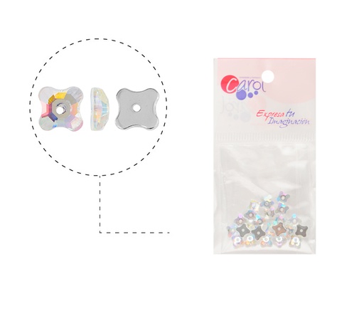 [18260] Piedra hilo M09 7mm aurore boreale 14 x 24 und