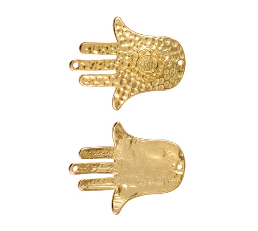 [18639] Mano hamsa BI-1033 36x46mm/GP x und