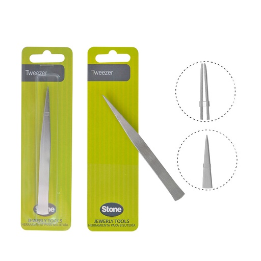 [29826] Pinza de joyería stone XQ032 x und