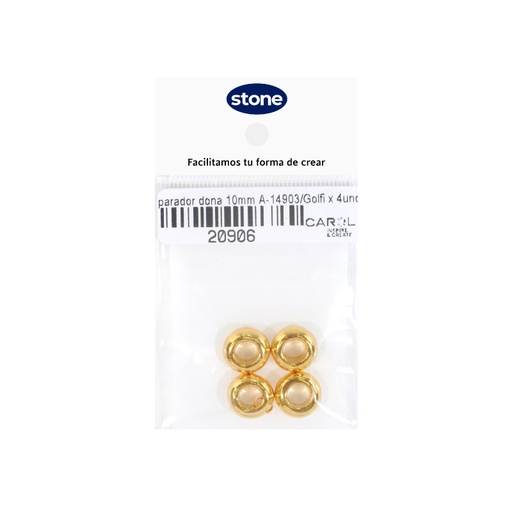[20906] Separador dona 10mm A-14903/rodio x 4unds