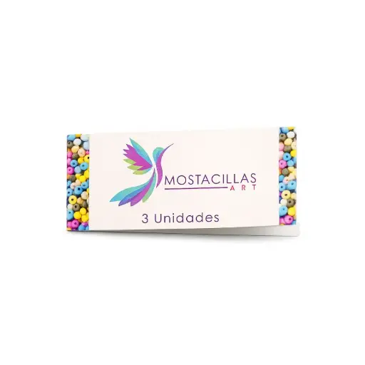 Aguja mostacillera calibre 0.25mm x 5.5cm largo x 3und