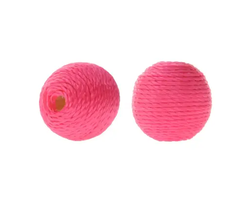 Thread bead 16mm 7 fucsia x und