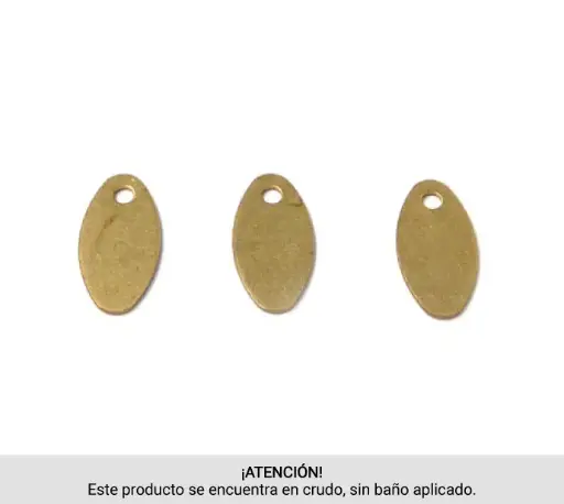 Finding oval 10.3x5.2x0.4mm/Raw x und