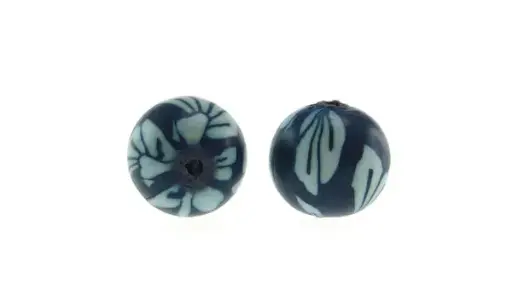 Bola neopreno lisa 12mm azul turqui x und