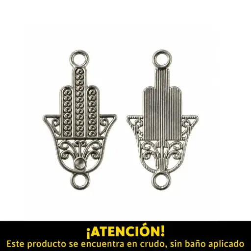 [06771] Herraje A36052/R mano de fátima 38.84x19.95mm x und