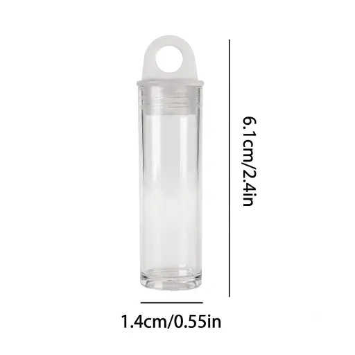 [09221] Botellita plastica 14x61mm (4ml) x und 