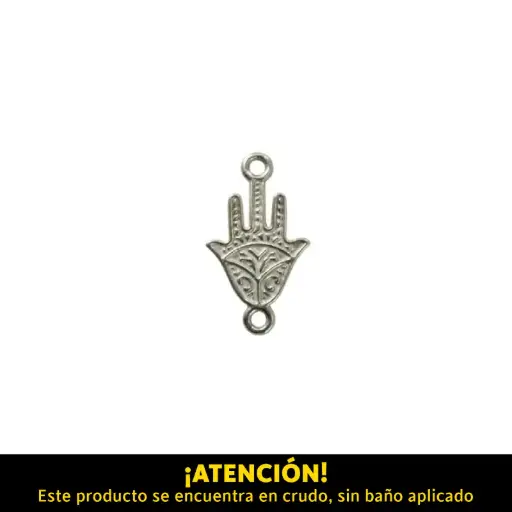[09285] Herraje A36110/R mano de fátima 16.65x12.63mm x und
