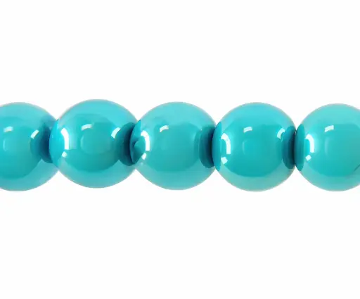 [09637] Perla vidrio 14mm blue green CX-965 x 58und