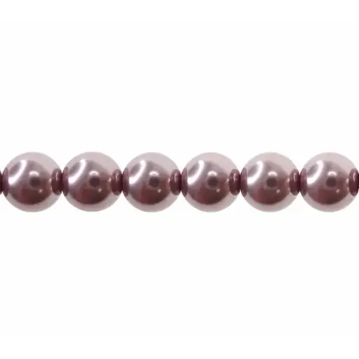 [09658] Perla vidrio 14mm mauve CX-927 x 58und