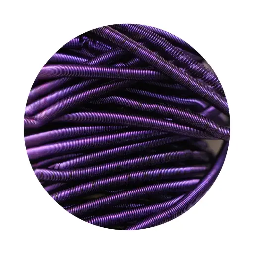 [00922] Alambre bullion - french wire 0.7mm morado x 5g