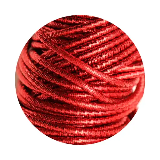 [07803] Alambre bullion - french wire 0.7mm marsala x 5g