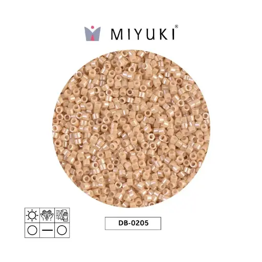 [03902] Miyuki delica 11/0 DB0205 Ceylon perlado beige x 50g