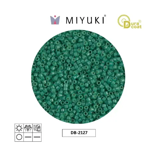 [09423] Miyuki delica 11/0 DB2127 duracoa opaco spruce x 50g