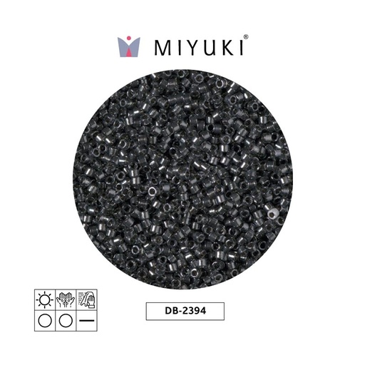 [01315] Miyuki delica 11/0 DB2394 color forrado steel x 50g