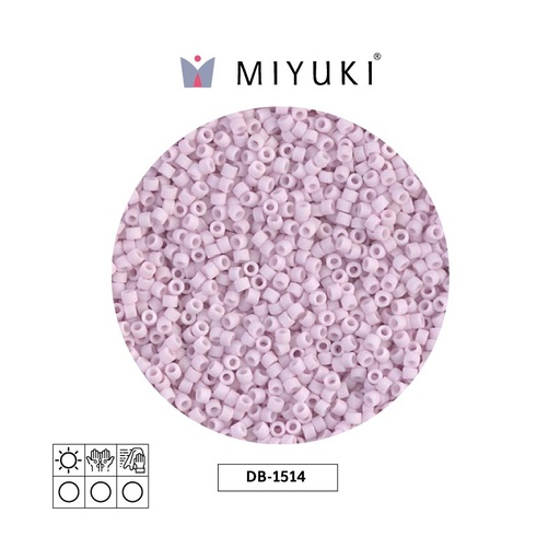 [04465] Miyuki delica 11/0 DB1514 mate opaco pálido rosa x 50g