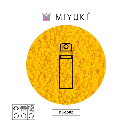 [01635] Miyuki delica 11/0 DB1582 mate opaco canary x 10g