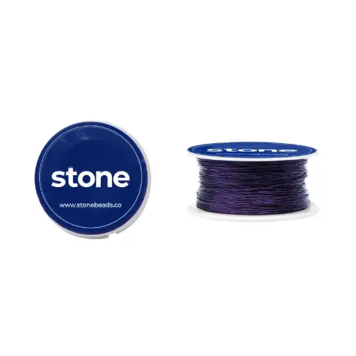 Hilo alambrismo purpura N.30 0.25mm x 49 metros