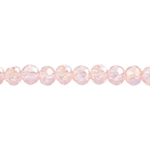 [05457] Murano rondela facetada 2mm rosaline 38AB x aprox132unds