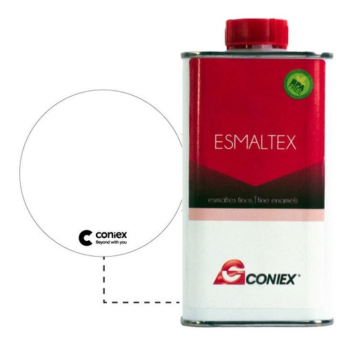 [03780] Resina Esmaltex Coniex 001 Blanco Opaco x 250g