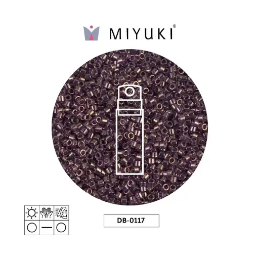 [28082] Miyuki delica 11/0 DB0117 violet gold luster x 10g