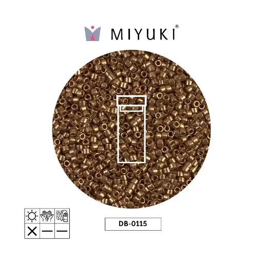 [16847] Miyuki delica 11/0 DB0115 oscuro amarillo dorado lusterr x 3g