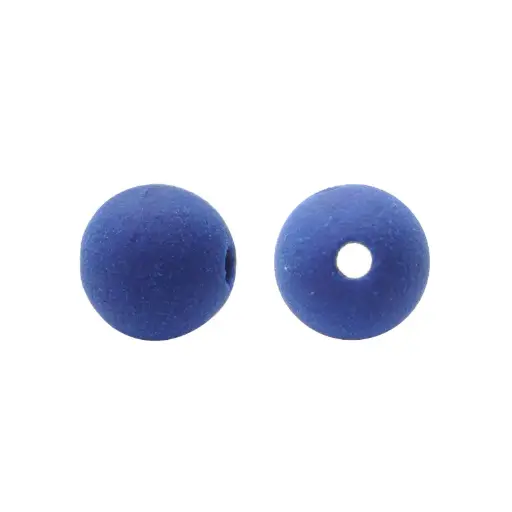 [16740] Bola neopreno lisa 8mm azul x 12 unds