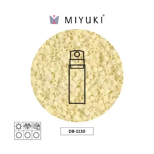 [20146] Miyuki delica 11/0 DB1130 opaque marfil x 10g