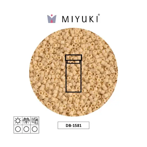 [19856] Miyuki delica 11/0 DB1581 matte opaque pear x 3g