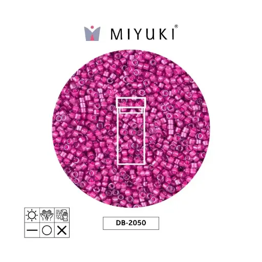 [17263] Miyuki delica 11/0 DB2050 neon jazz fucsia x 3g