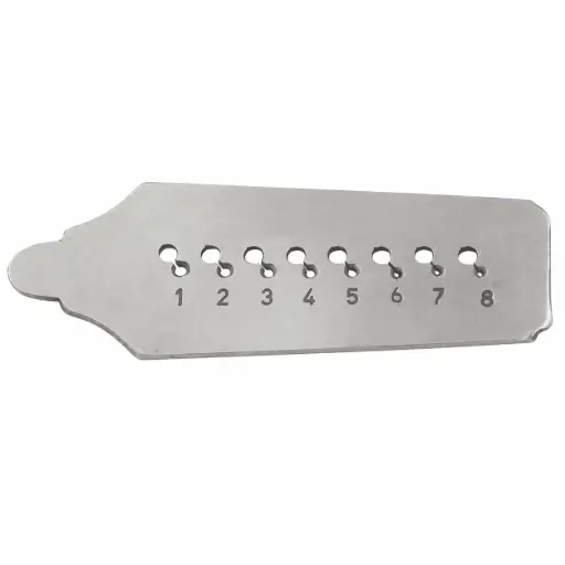 [29088] Screw Plate with 8 hole & 8 taps DRL-036 x und