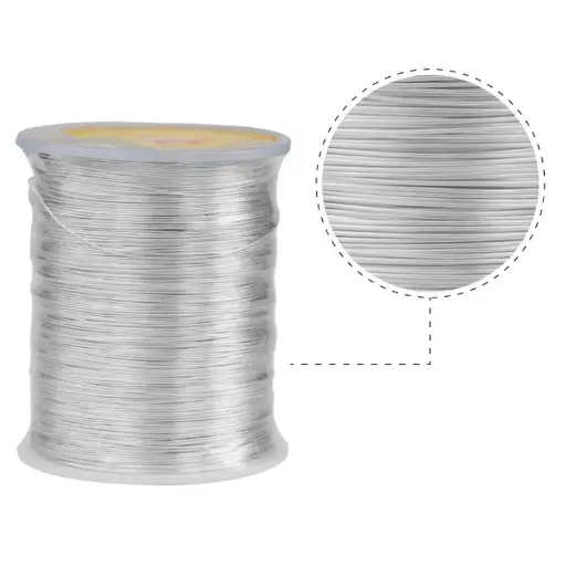 Hilo silver stone N.24 0.5mm x Kg (630m aprox)