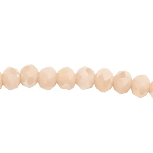 [12877] Murano rondela facetada 3mm piel 87-1AB  x aprox110unds