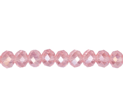 [22644] Murano rondela facetada 3mm rosaline 29AB x aprox110unds
