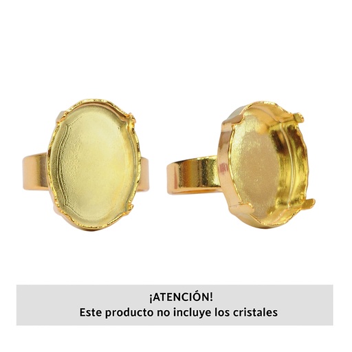 Anillo cristal 4120CH 16mm/golfi x und