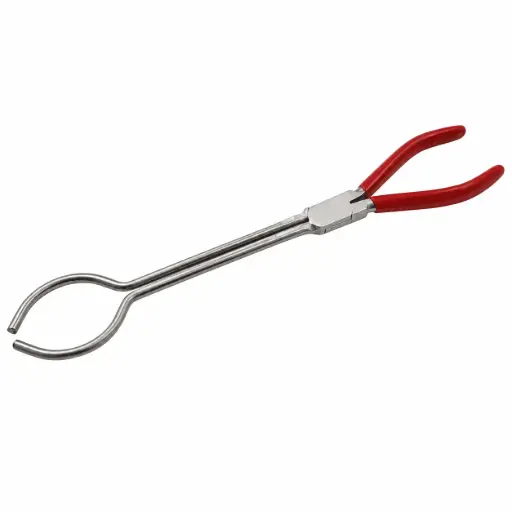 [17972] Crucible Holding Plier For Small Crucibles. Total Length: 15 inch CAS-028