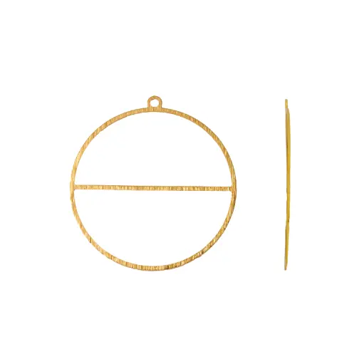 [30289] Dije miyuki CL00552 0.6x38x41mm/Golfi x par