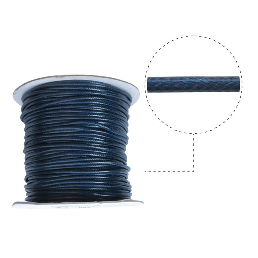 [17372] Cordon vibora 2.5mm 153 azul x rollo 80mt