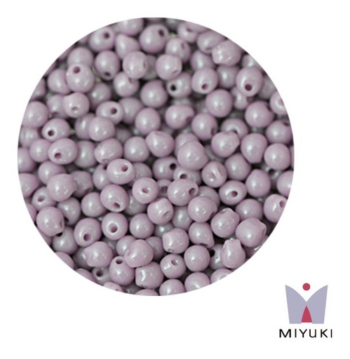[13396] Miyuki drop beads 2.8mm DP0410 opaco mauve x 250g