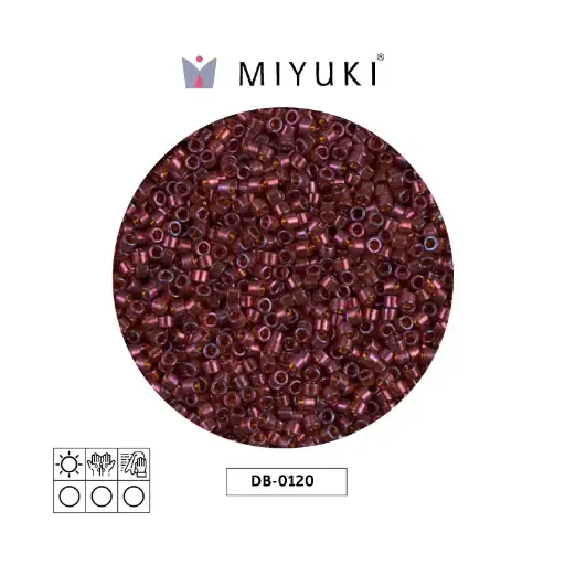 [11099] Miyuki delica 11/0 DB0120 oscuro top claretlust x 250g