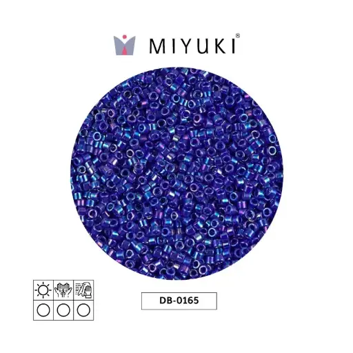 [18278] Miyuki delica 11/0 DB0165 opaque cobalt AB x 50g