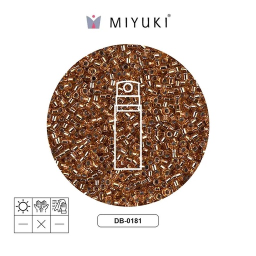 [02975] Miyuki delica 11/0 DB0181 dorado x 10g